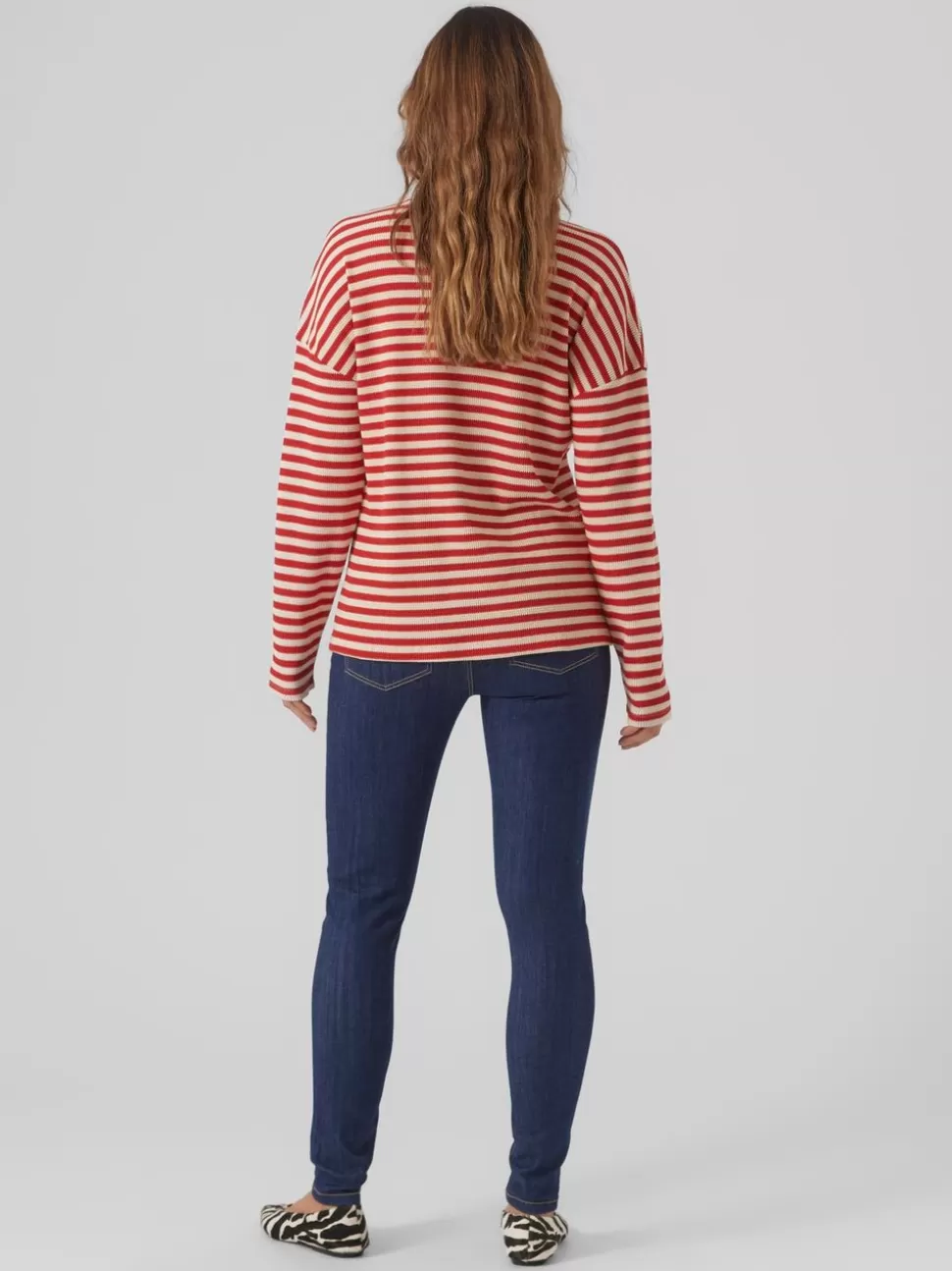 Jeans^VERO MODA Mamma-jeggings Dark Blue Denim