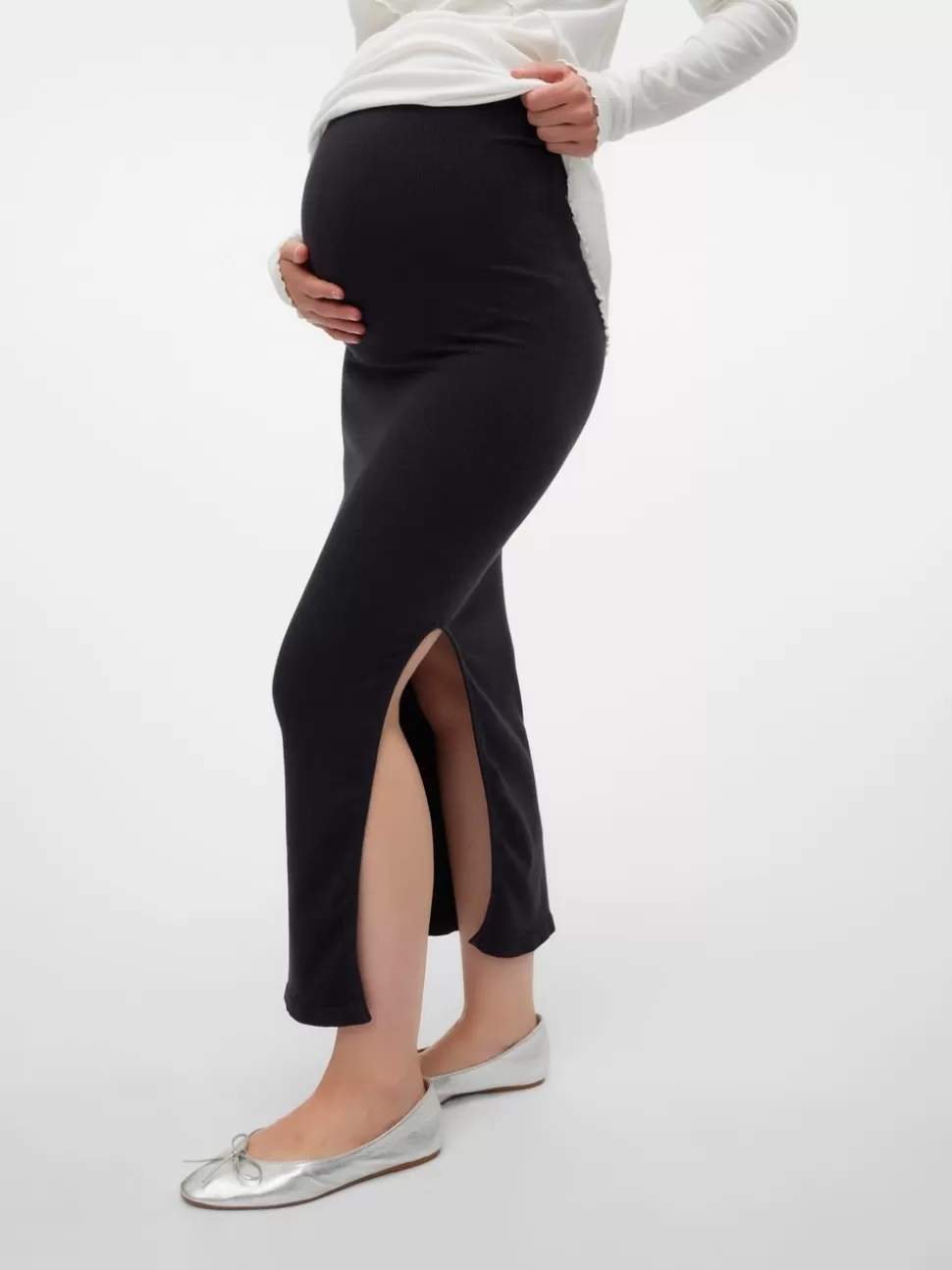 Kjolar^VERO MODA Mamma-kjol Black