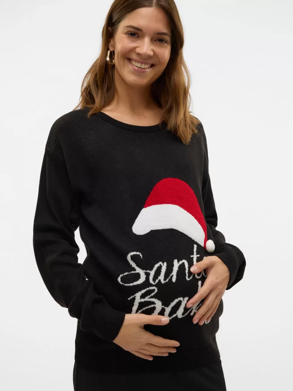 Stickat | Stickat^VERO MODA Mamma-stickad Black
