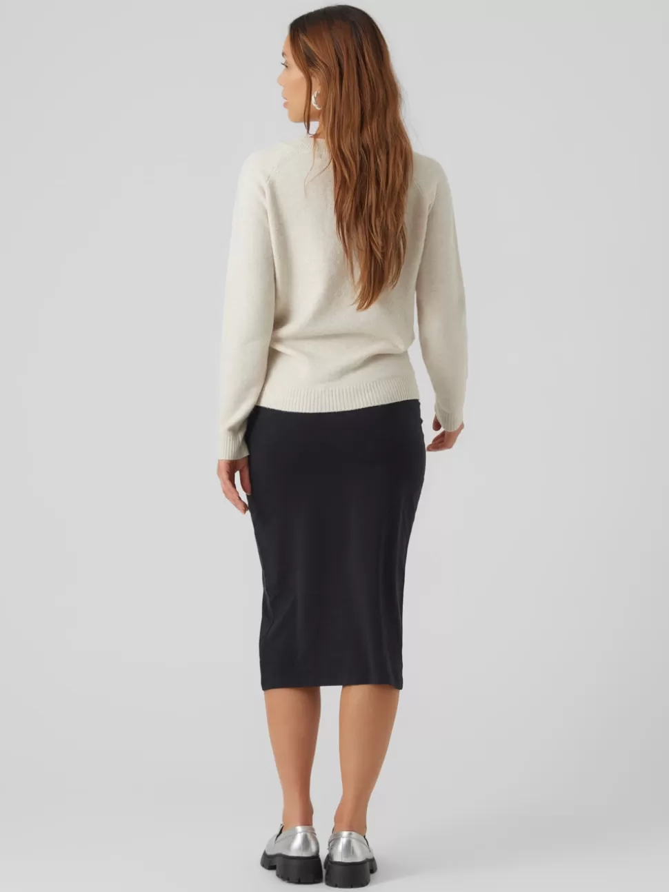 Stickat | Stickat^VERO MODA Mamma-stickad Birch