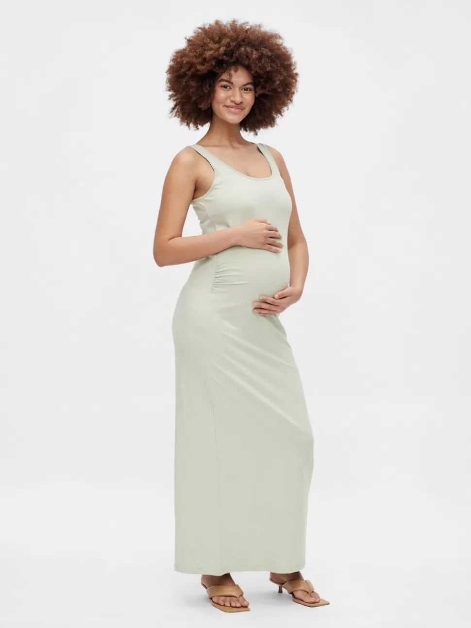 Klänningar^VERO MODA MLEMMA Gravidklänning Desert Sage