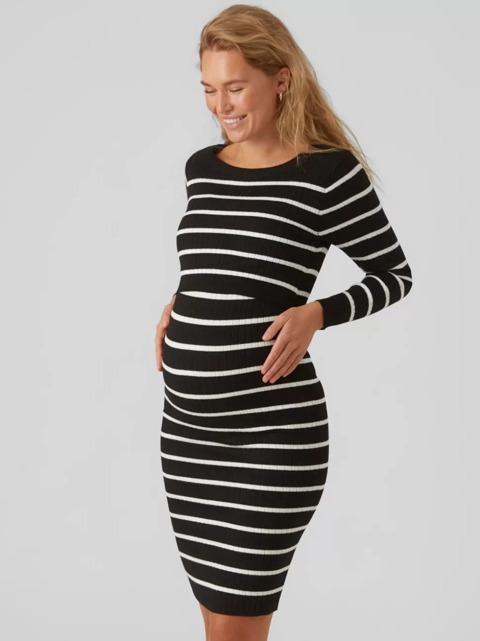 Amningskläder | Klänningar^VERO MODA MLNEWSIV Gravidklänning Black
