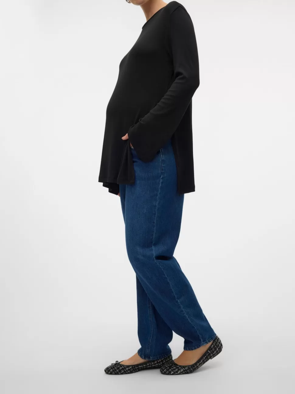 Jeans^VERO MODA Normal Passform Jeans Dark Blue Denim