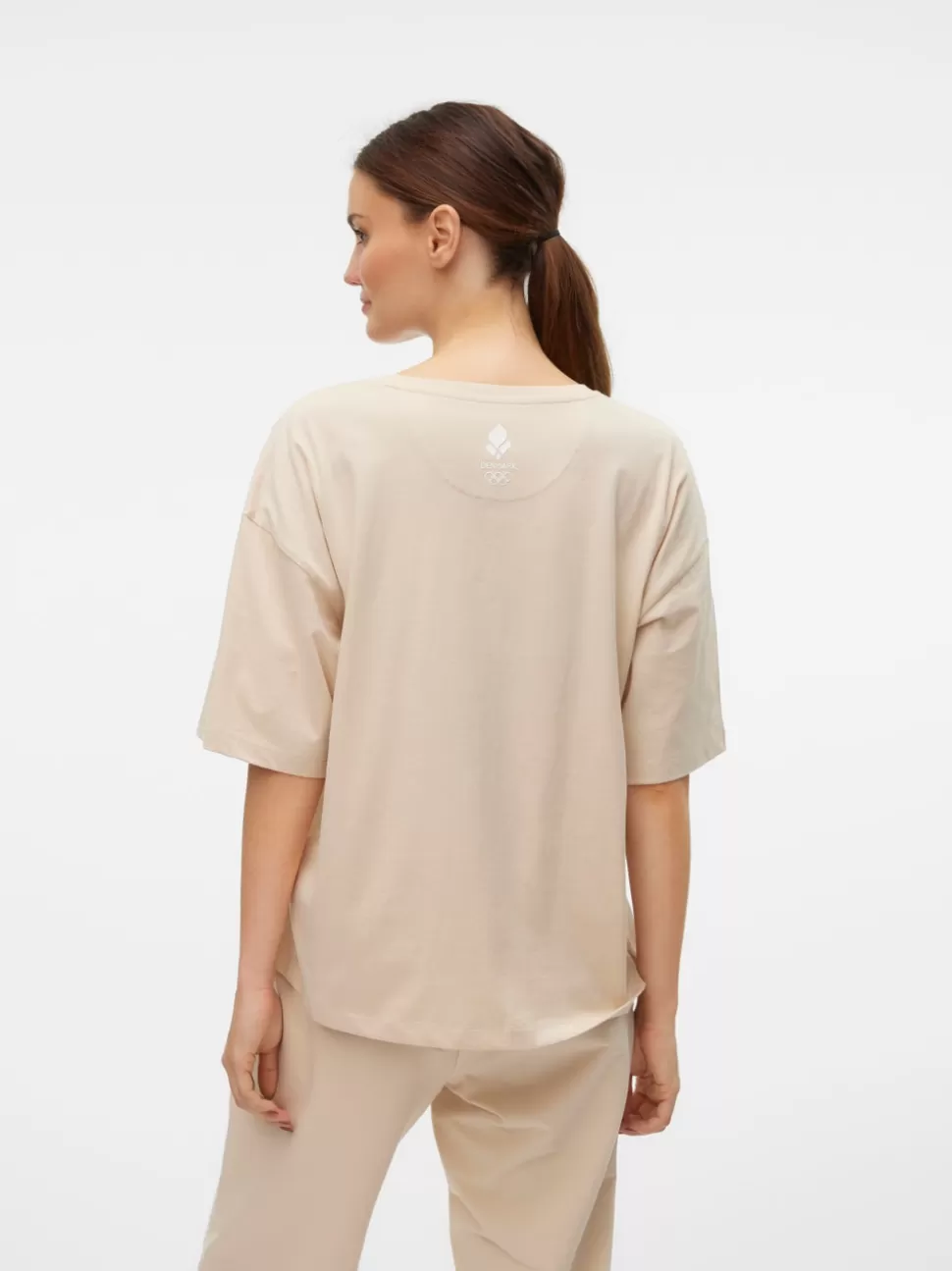 Toppar^VERO MODA OL Topp Oatmeal