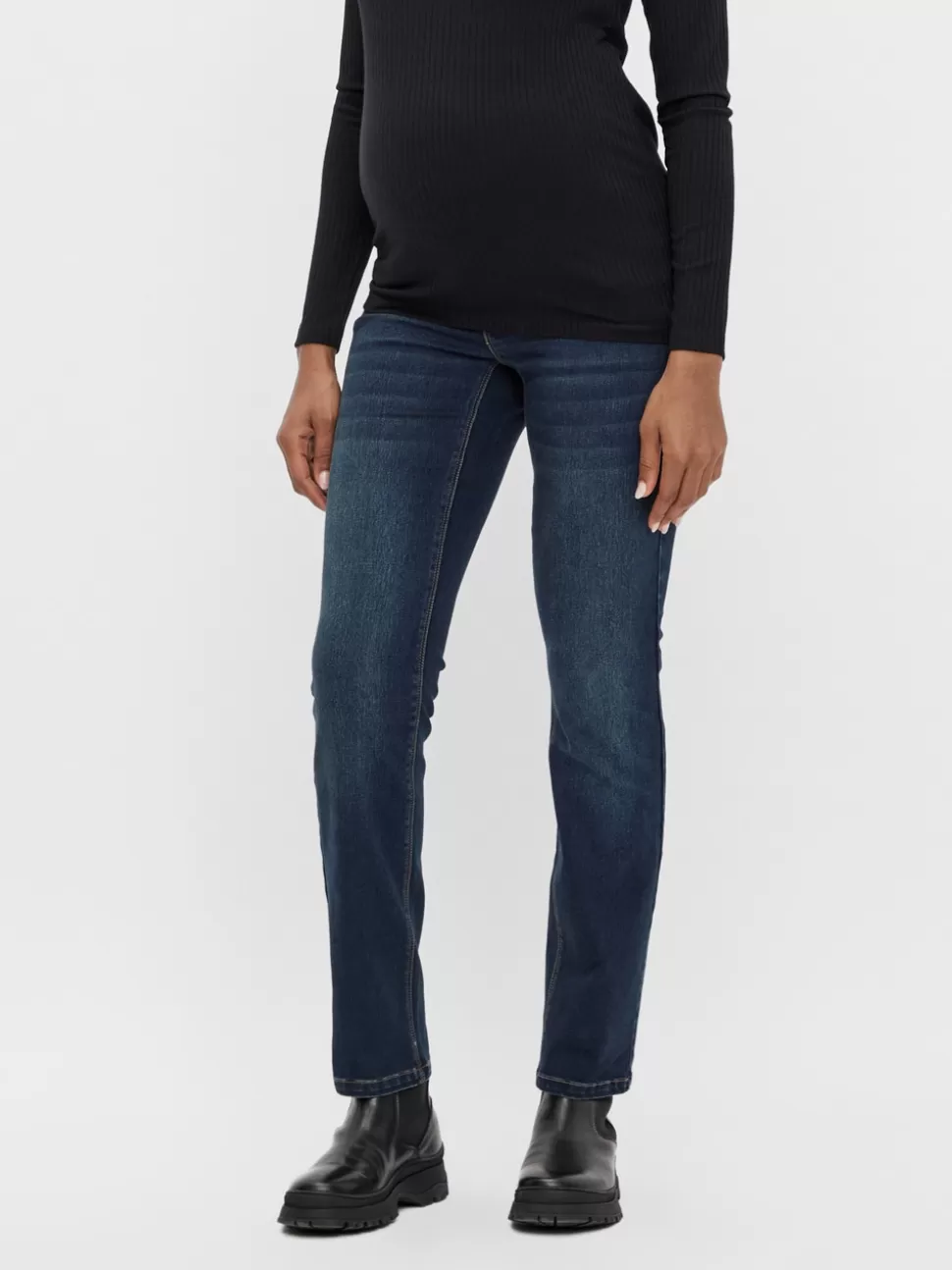 Jeans^VERO MODA Rak Passform Jeans Dark Blue Denim