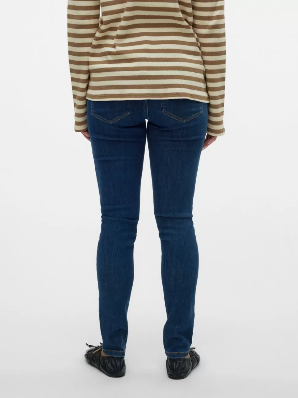 Jeans^VERO MODA Skinny Fit Jeans Dark Blue Denim