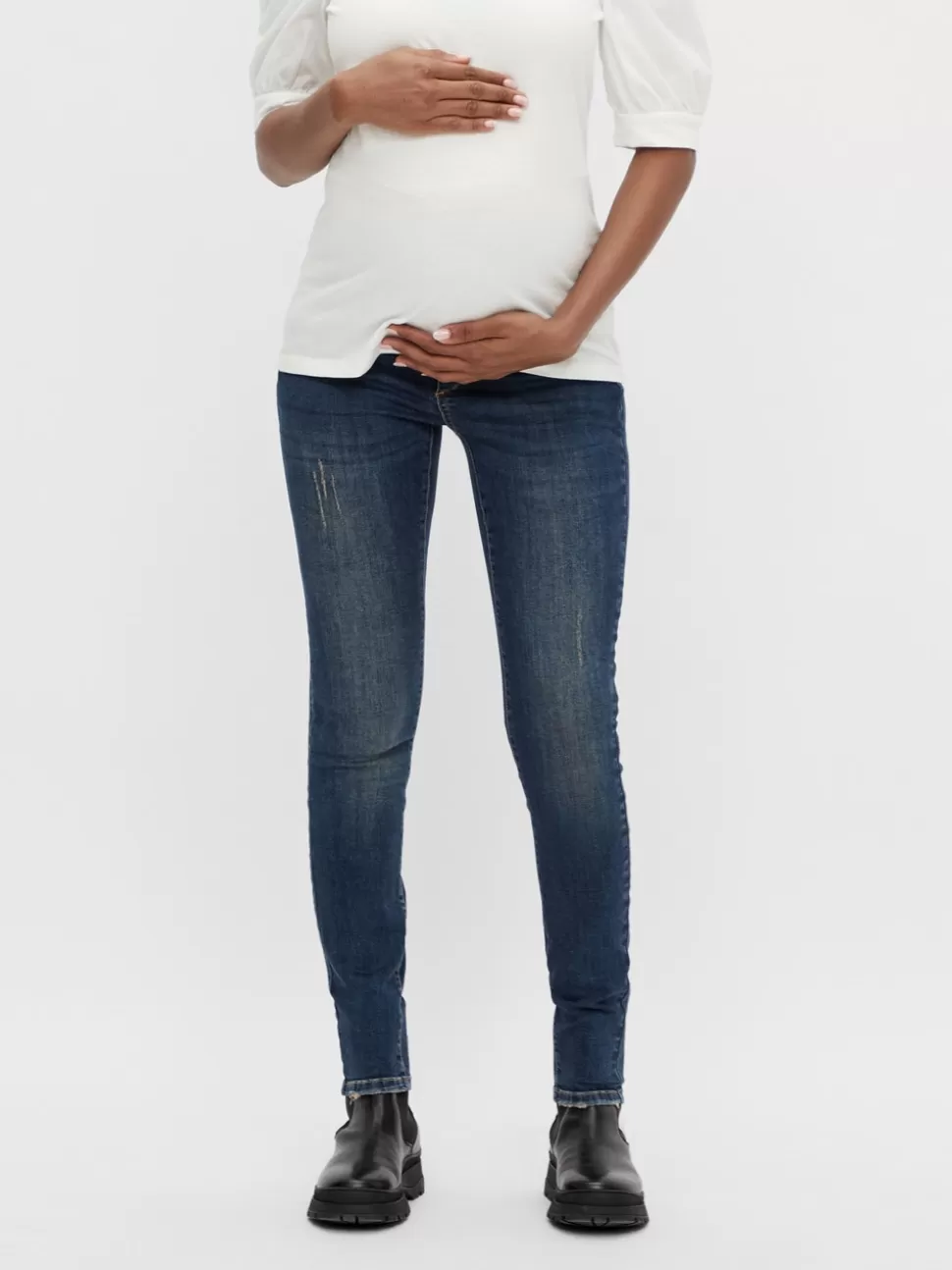 Jeans^VERO MODA Slim Fit Jeans Dark Blue Denim