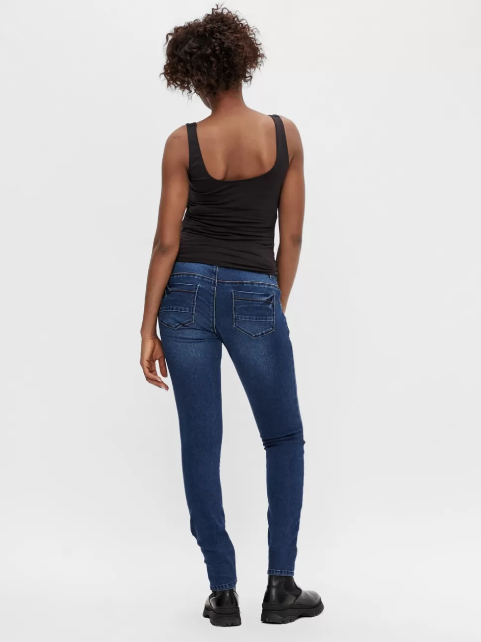 Jeans^VERO MODA Slim Fit Jeans Dark Blue Denim