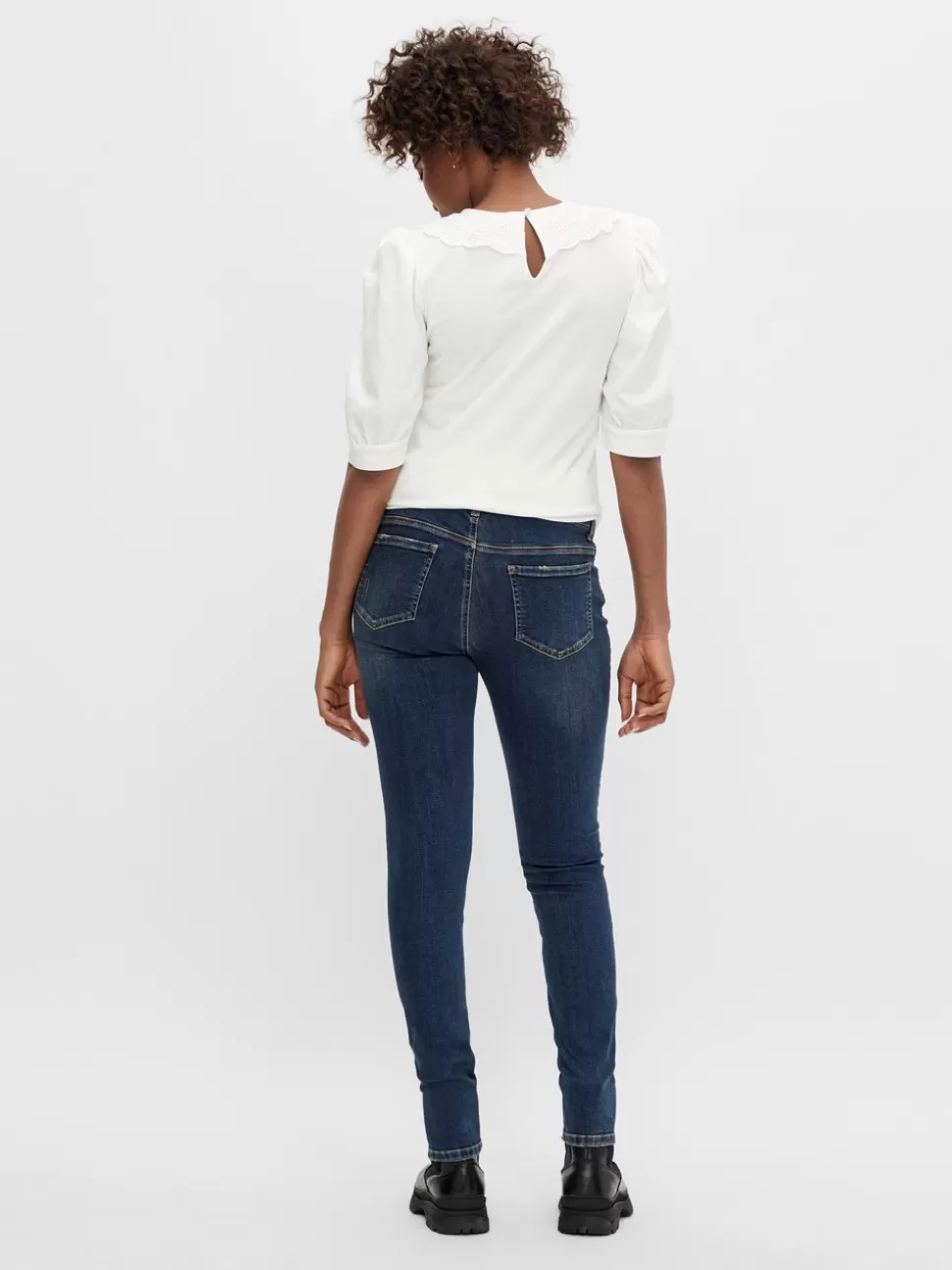 Jeans^VERO MODA Slim Fit Jeans Dark Blue Denim