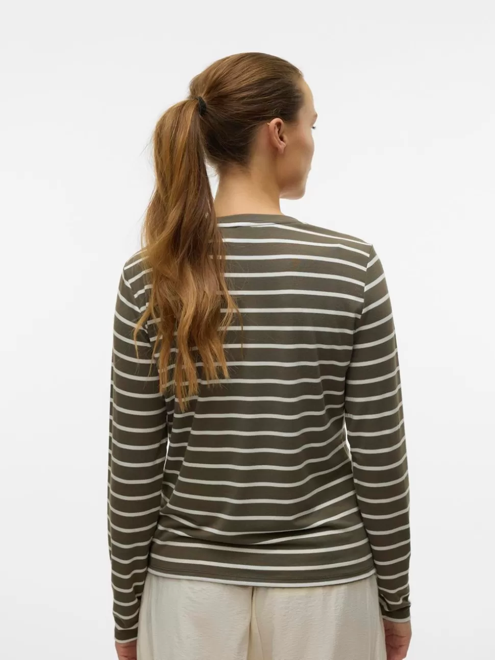 Toppar^VERO MODA SNCLARA T-shirt Olivine