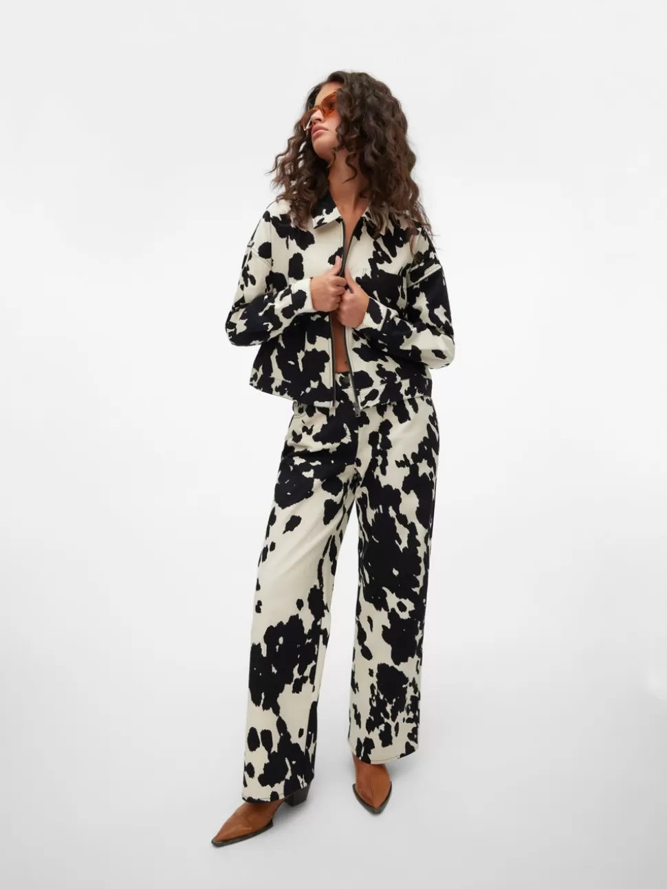 Byxor^VERO MODA SNCORT Byxor Macadamia