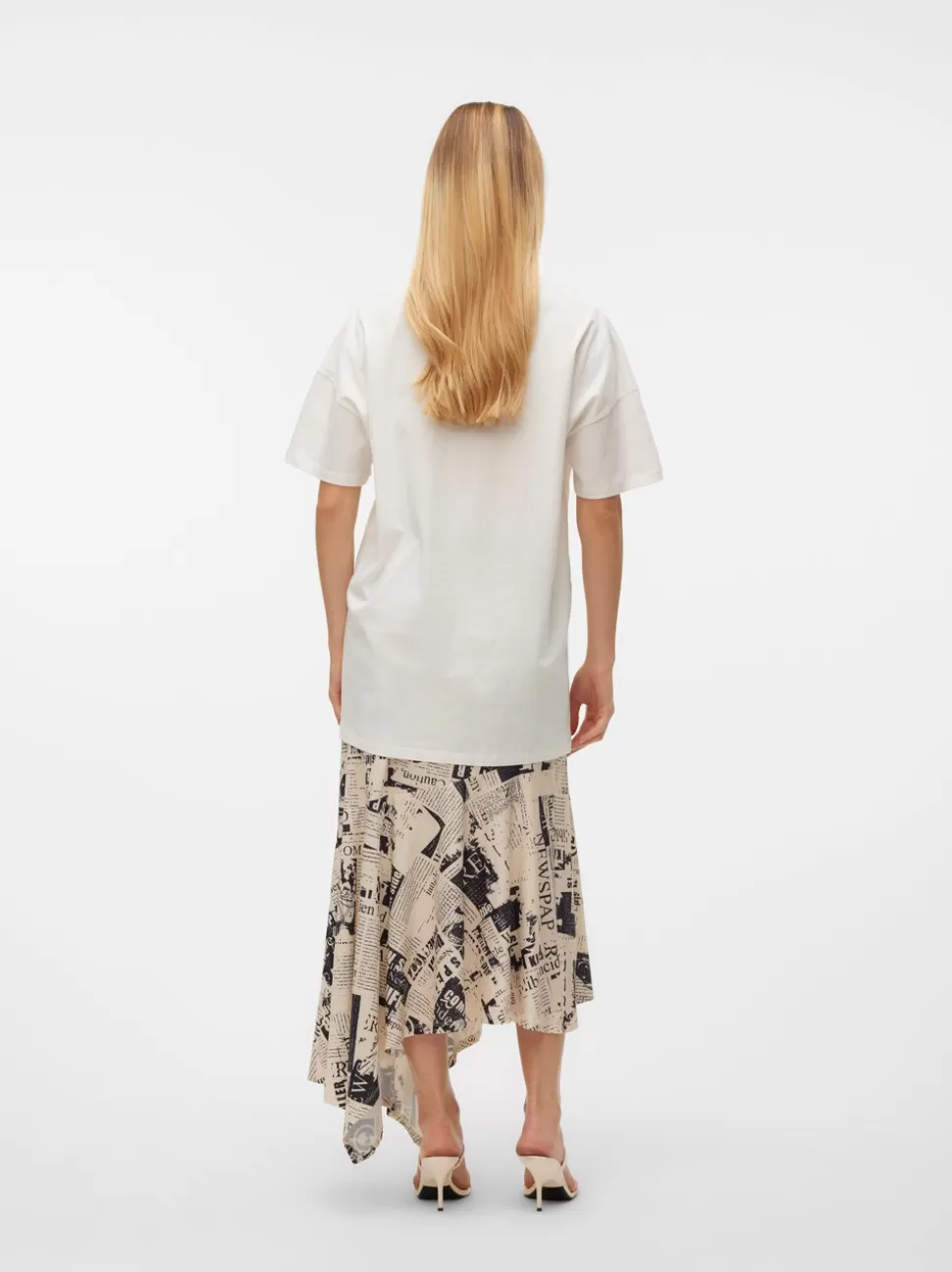 Toppar^VERO MODA SNEMMA T-shirt Star White