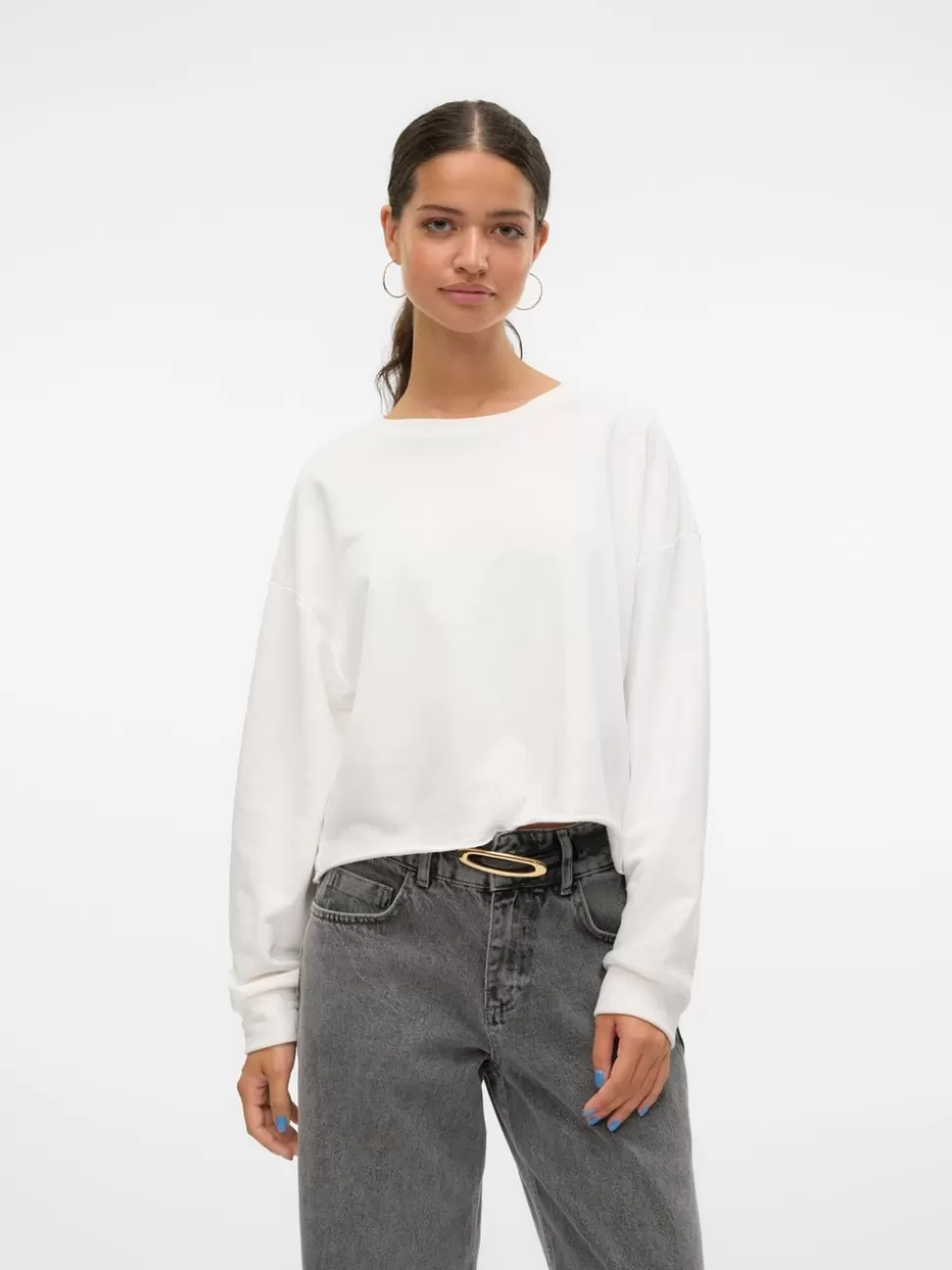 Sweatshirts^VERO MODA SNLOA Sweatshirt Snow White