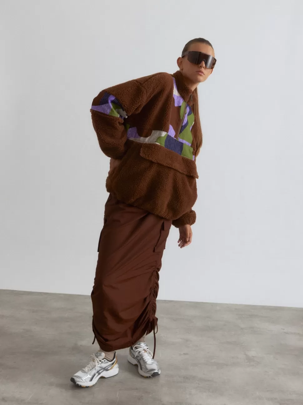 Kjolar^VERO MODA SNMILLY Lång Kjol Tortoise Shell