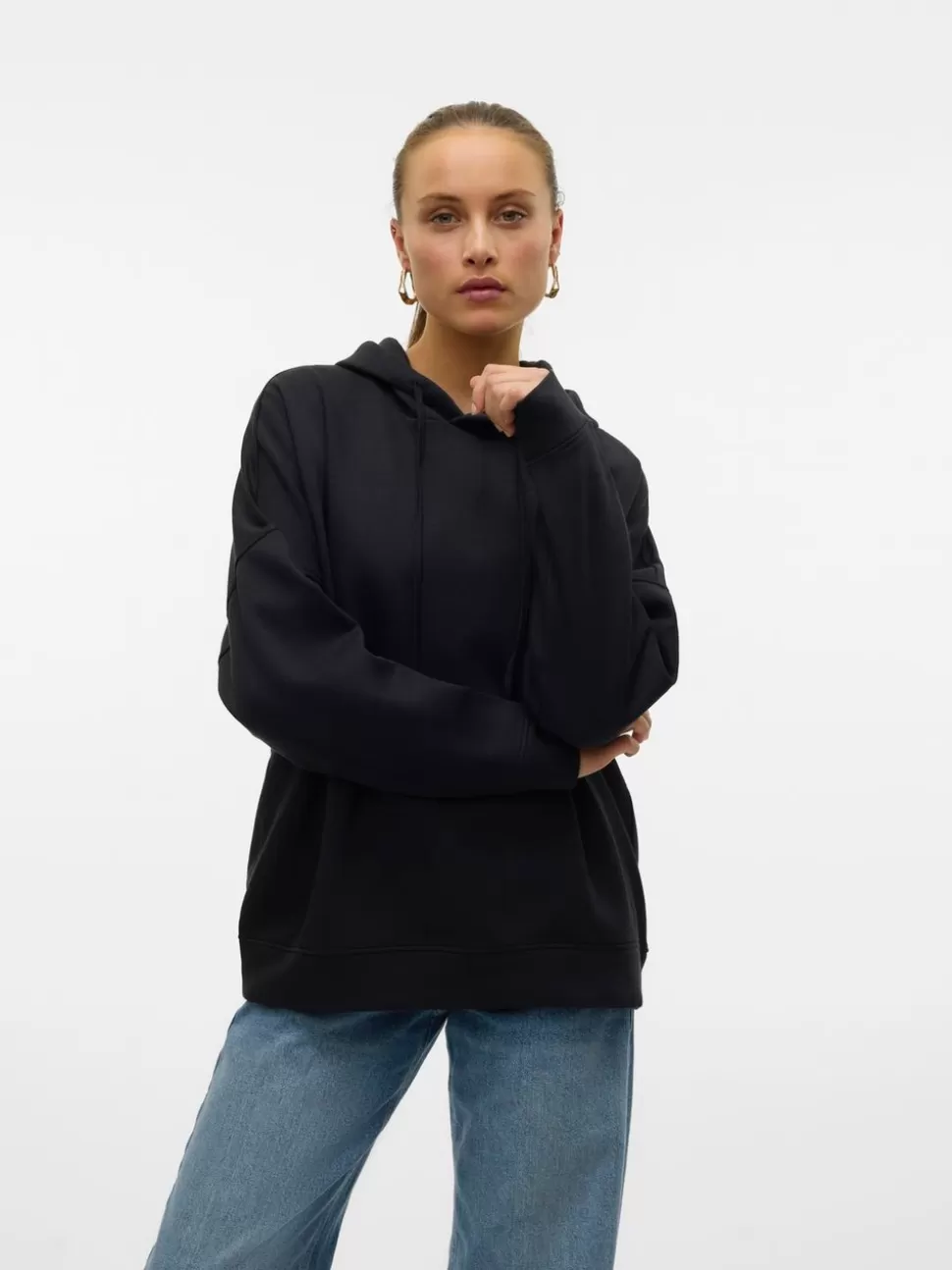 Sweatshirts^VERO MODA SNNOA Sweatshirt Black