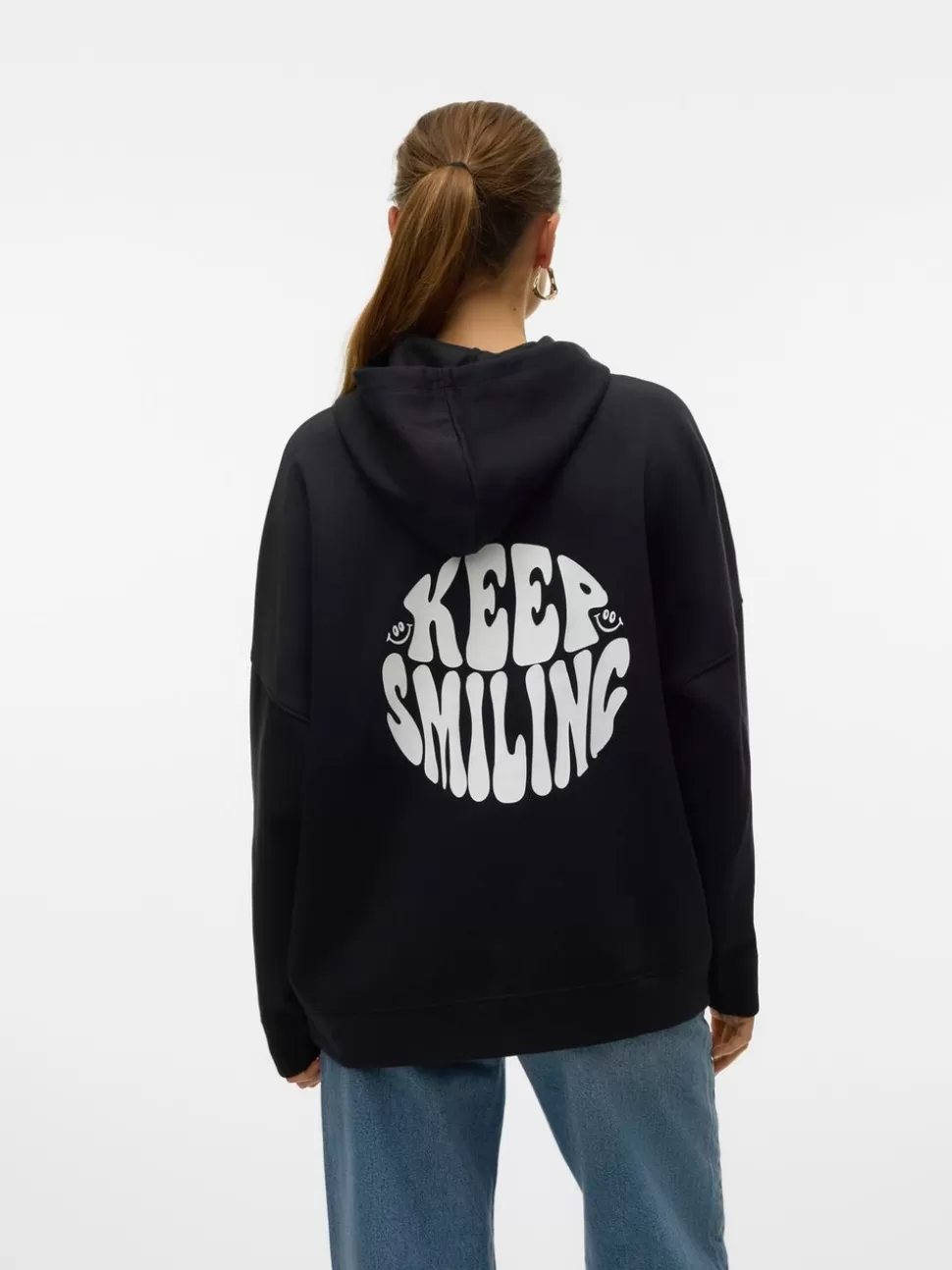 Sweatshirts^VERO MODA SNNOA Sweatshirt Black
