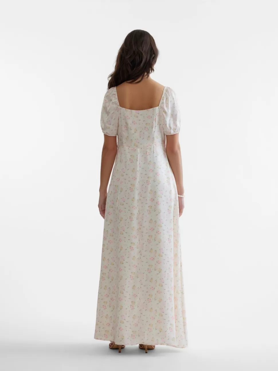 Klänningar | Festkläder^VERO MODA SNSALLY Lång Klänning White Swan