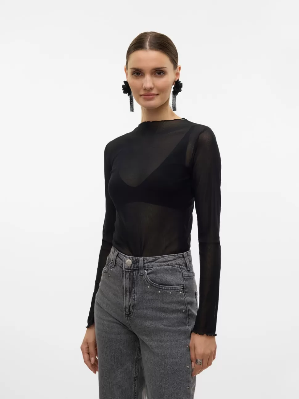Festkläder | Toppar^VERO MODA SNSHIMMER Topp Black