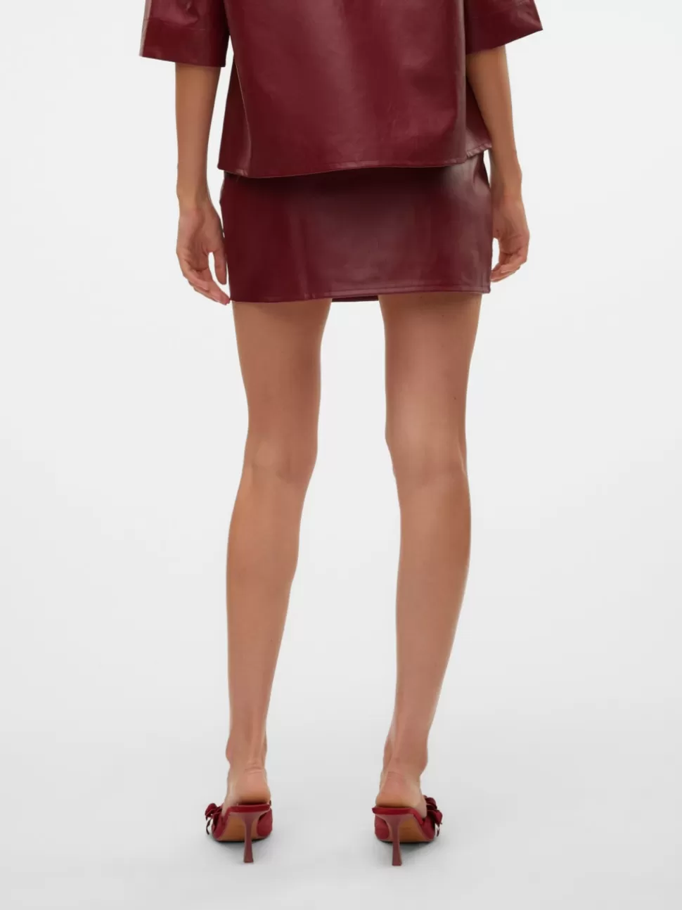 Kjolar^VERO MODA SNSILLE Minikjol Fired Brick