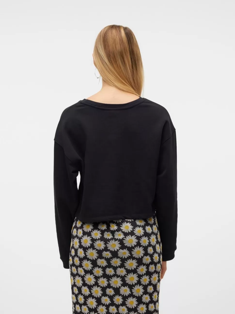 Sweatshirts^VERO MODA SNSUSAN Sweatshirt Black