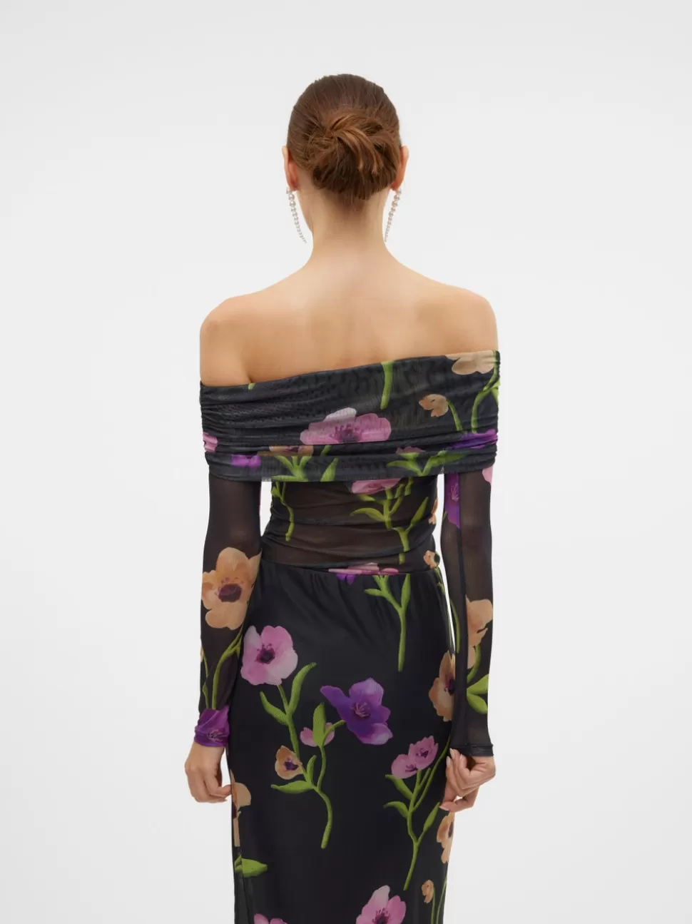 Toppar^VERO MODA SNTRINA Topp Black Bean