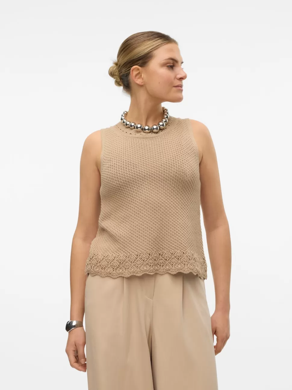 Stickat | Toppar^VERO MODA VMAINO Pullover Nomad