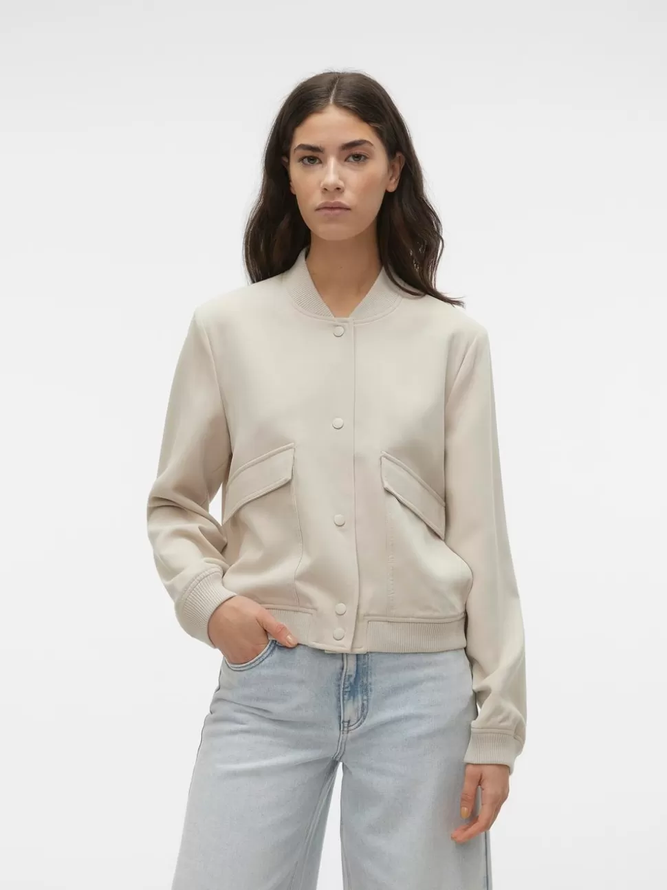 Jackor^VERO MODA VMAMALA Jacka Silver Lining