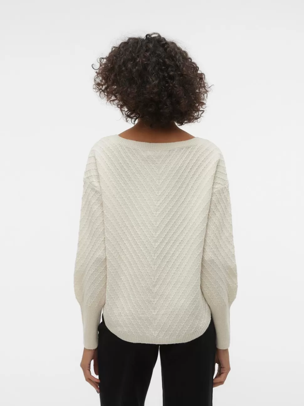 Stickat | Basics^VERO MODA VMANJASTINNA Pullover Birch