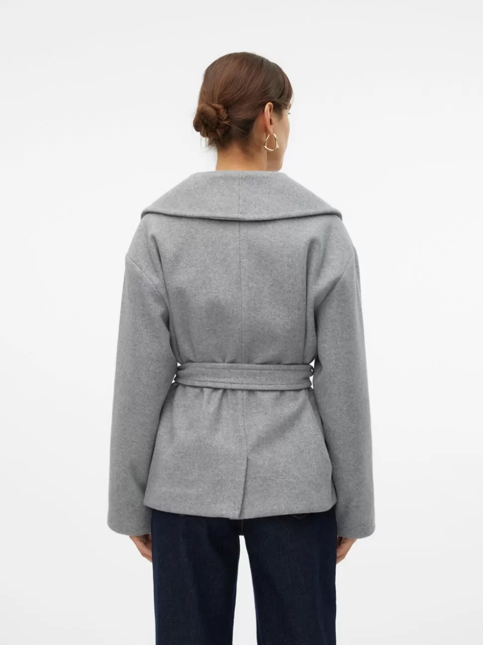 Jackor^VERO MODA VMANNE Jacka Light Grey Melange