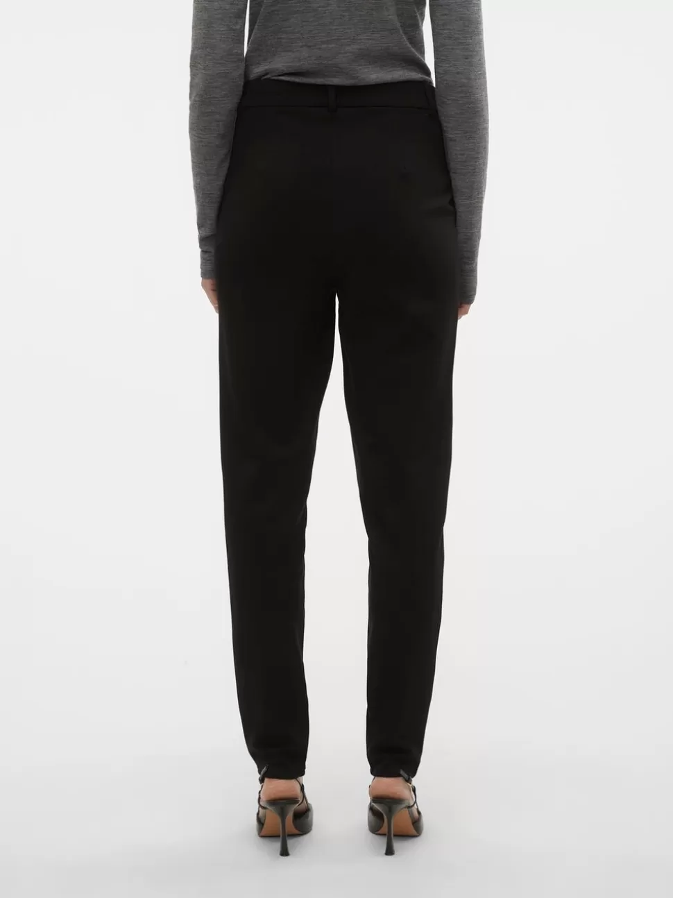 Byxor^VERO MODA VMAUGUSTATHEA Hög Midja Leggings Black