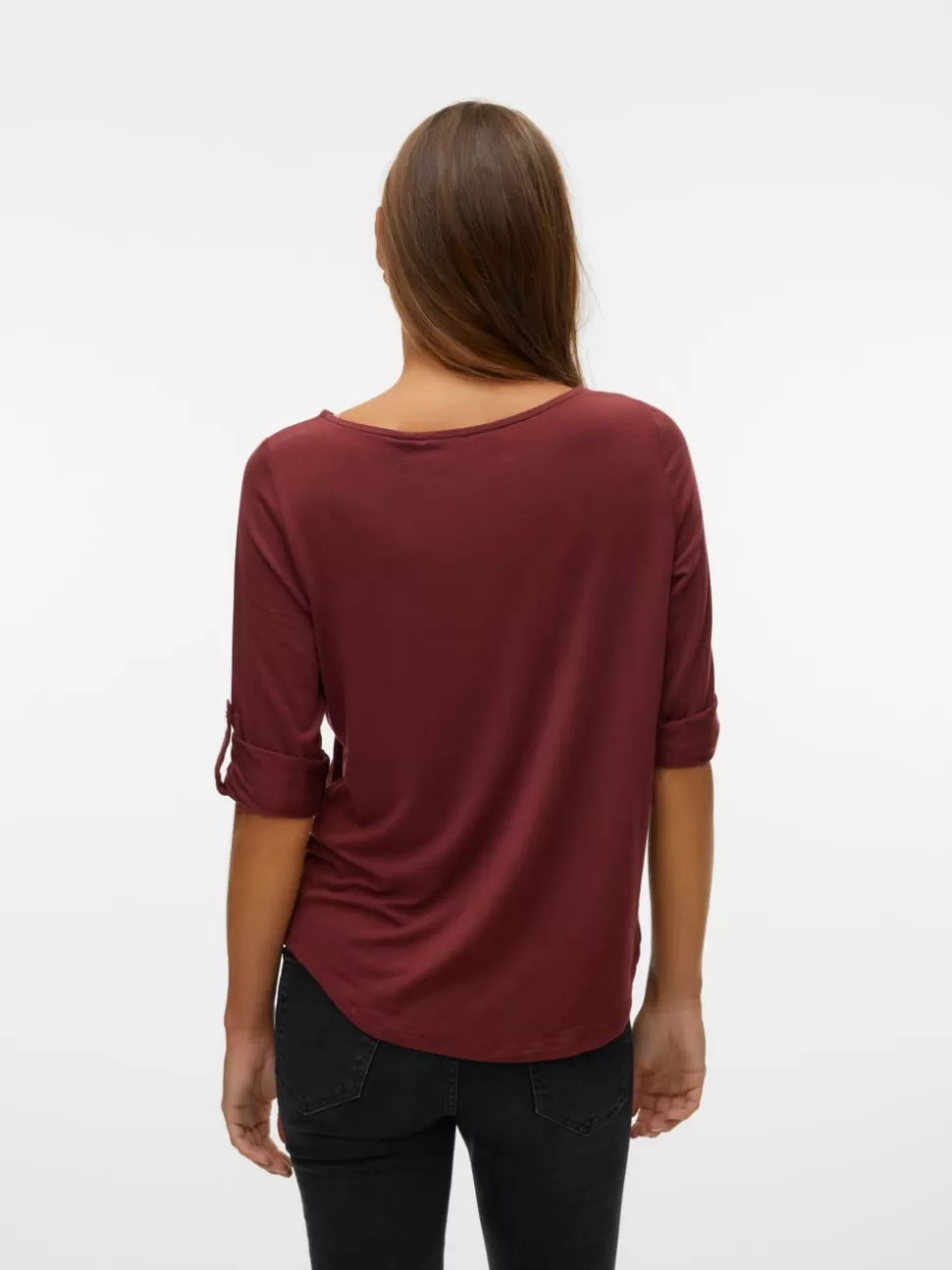 Toppar^VERO MODA VMAVA Topp Madder Brown