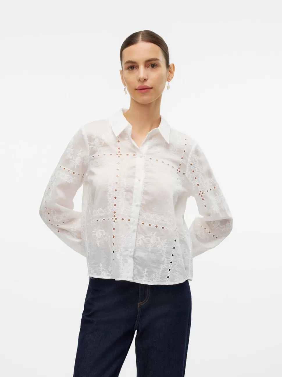 Skjortor | Toppar^VERO MODA VMAYA Skjorta Snow White