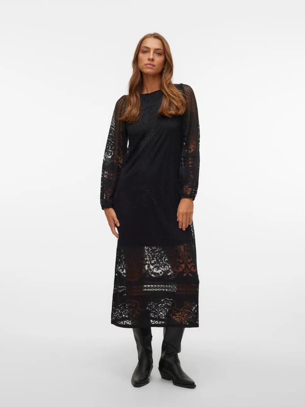 Klänningar | Festkläder^VERO MODA VMBELLA Lång Klänning Black