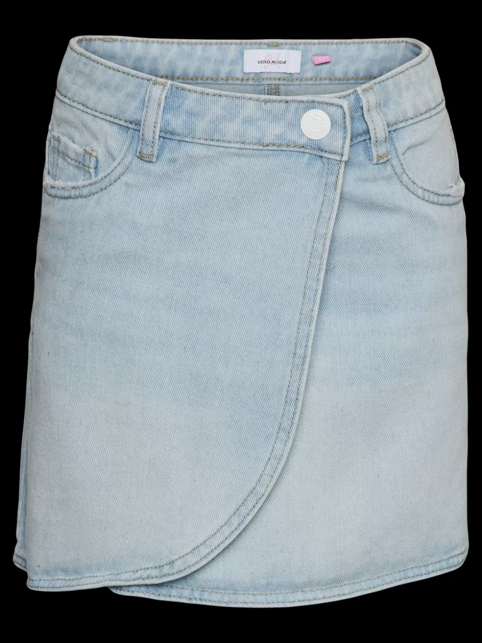 Kjolar | Underdelar^VERO MODA VMBETTY Kort Kjol Light Blue Denim