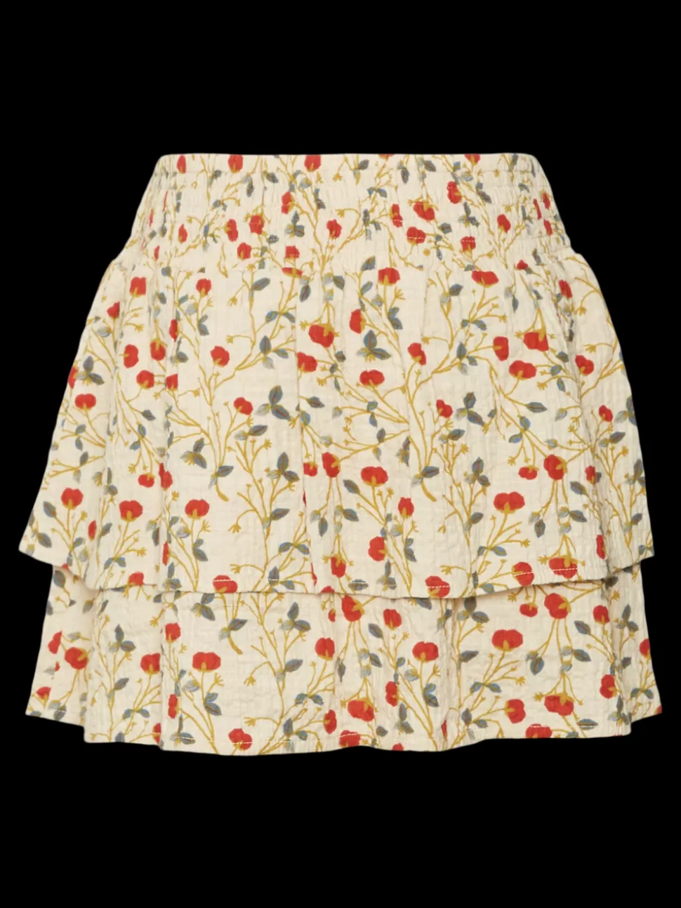 Kjolar | Underdelar^VERO MODA VMBIA Medelhög Midja Kort Kjol Oyster Gray
