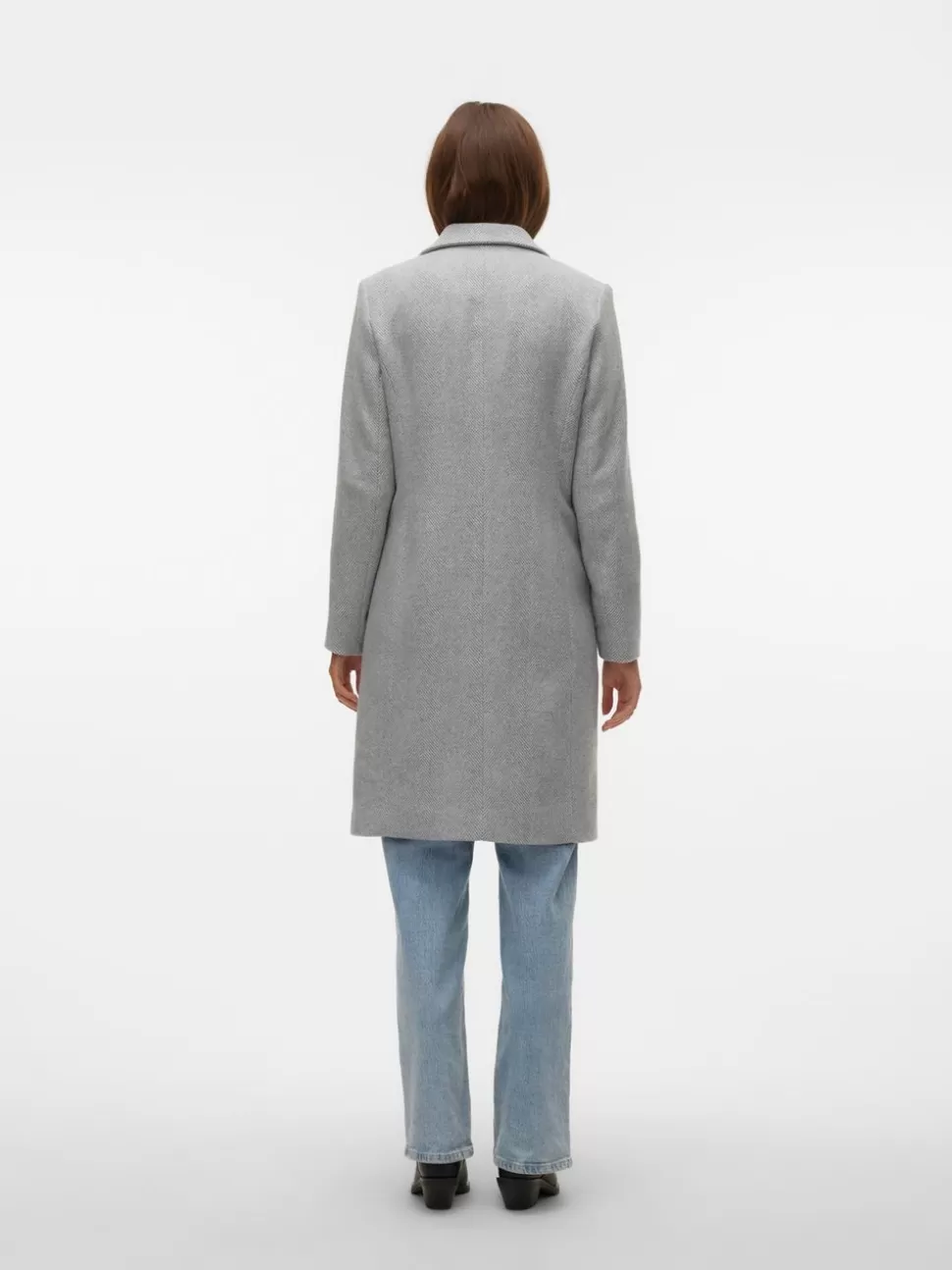 Jackor^VERO MODA VMBLAZA Rock Light Grey Melange