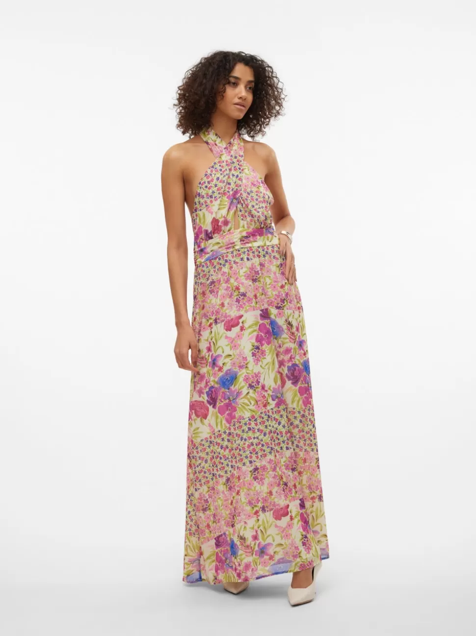 Klänningar | Festkläder^VERO MODA VMBLUEBELLE Lång Klänning Barely Pink