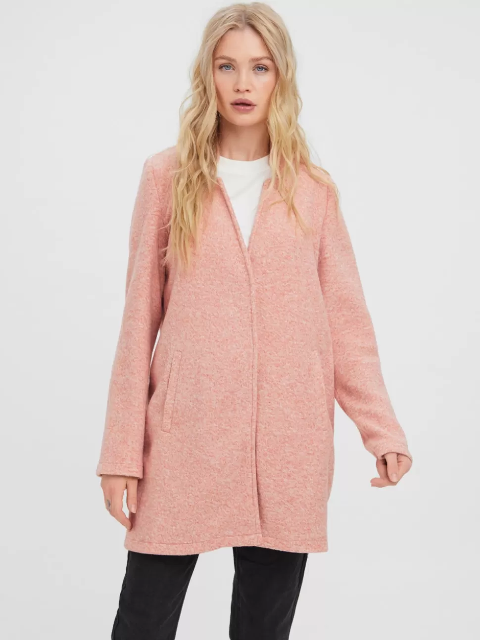 Jackor^VERO MODA VMBRUSHEDKATRINE Rock Old Rose