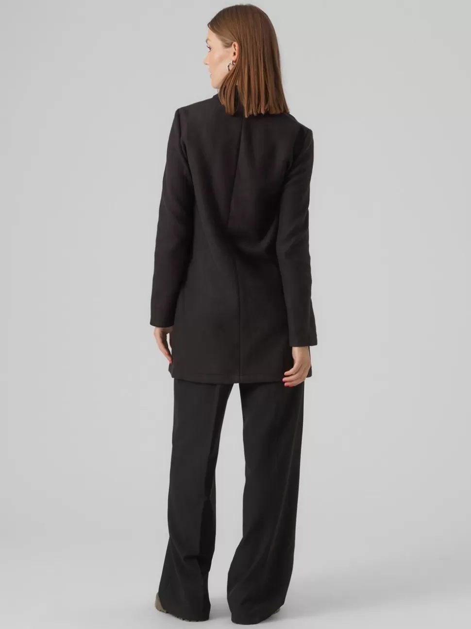Jackor^VERO MODA VMBRUSHEDKATRINE Rock Black