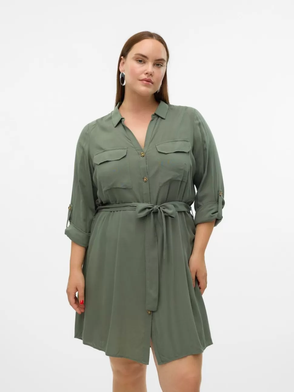 Klänningar^VERO MODA VMBUMPY Kort Klänning Laurel Wreath