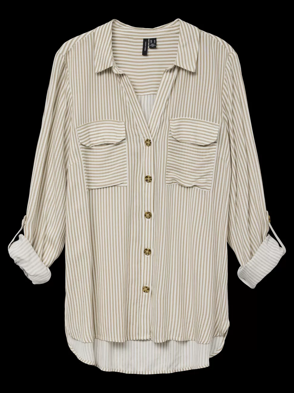 Skjortor | Toppar^VERO MODA VMBUMPY Skjorta Gray Mist
