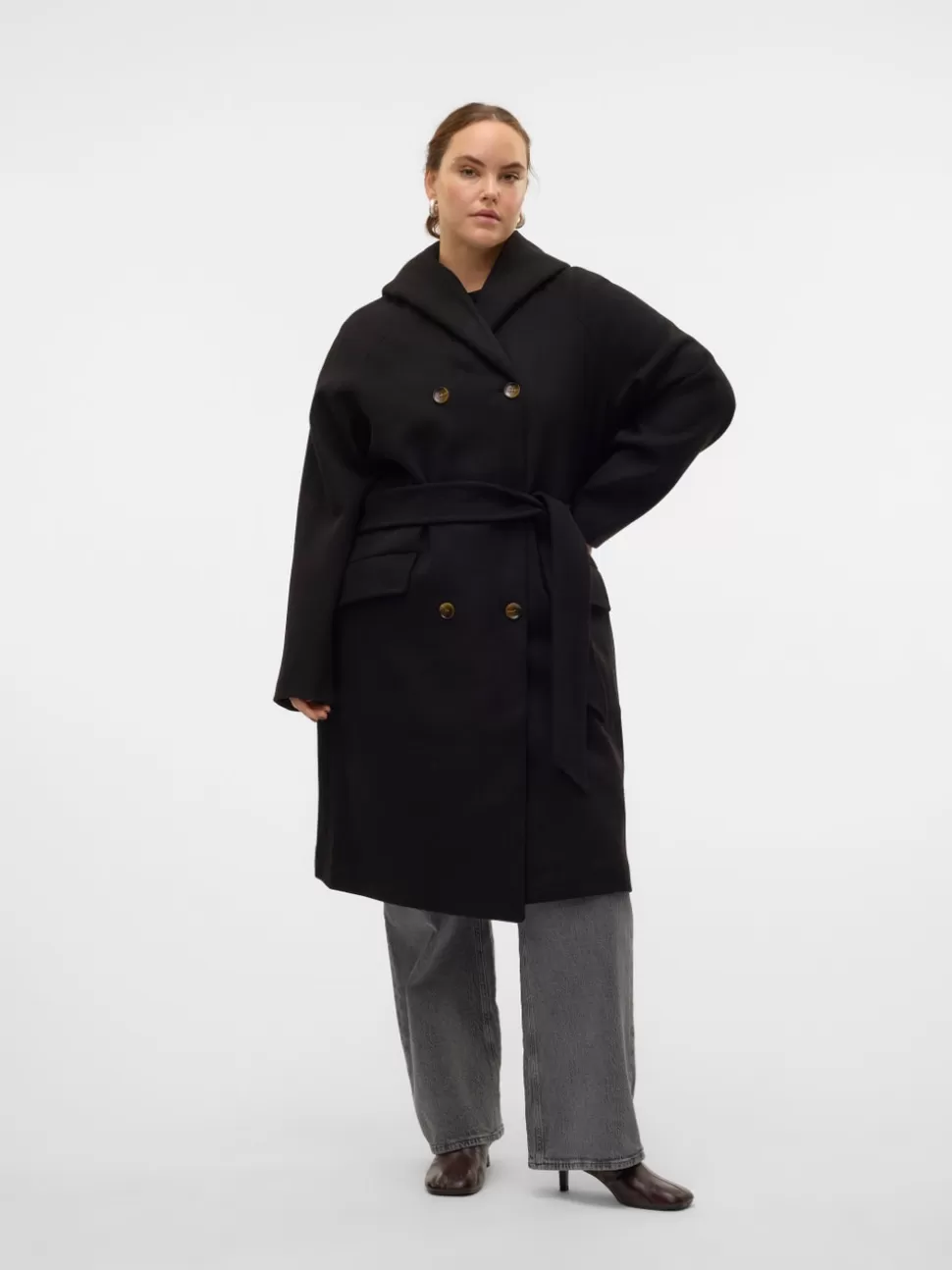 Jackor^VERO MODA VMCFORTUNECILLE Rock Black
