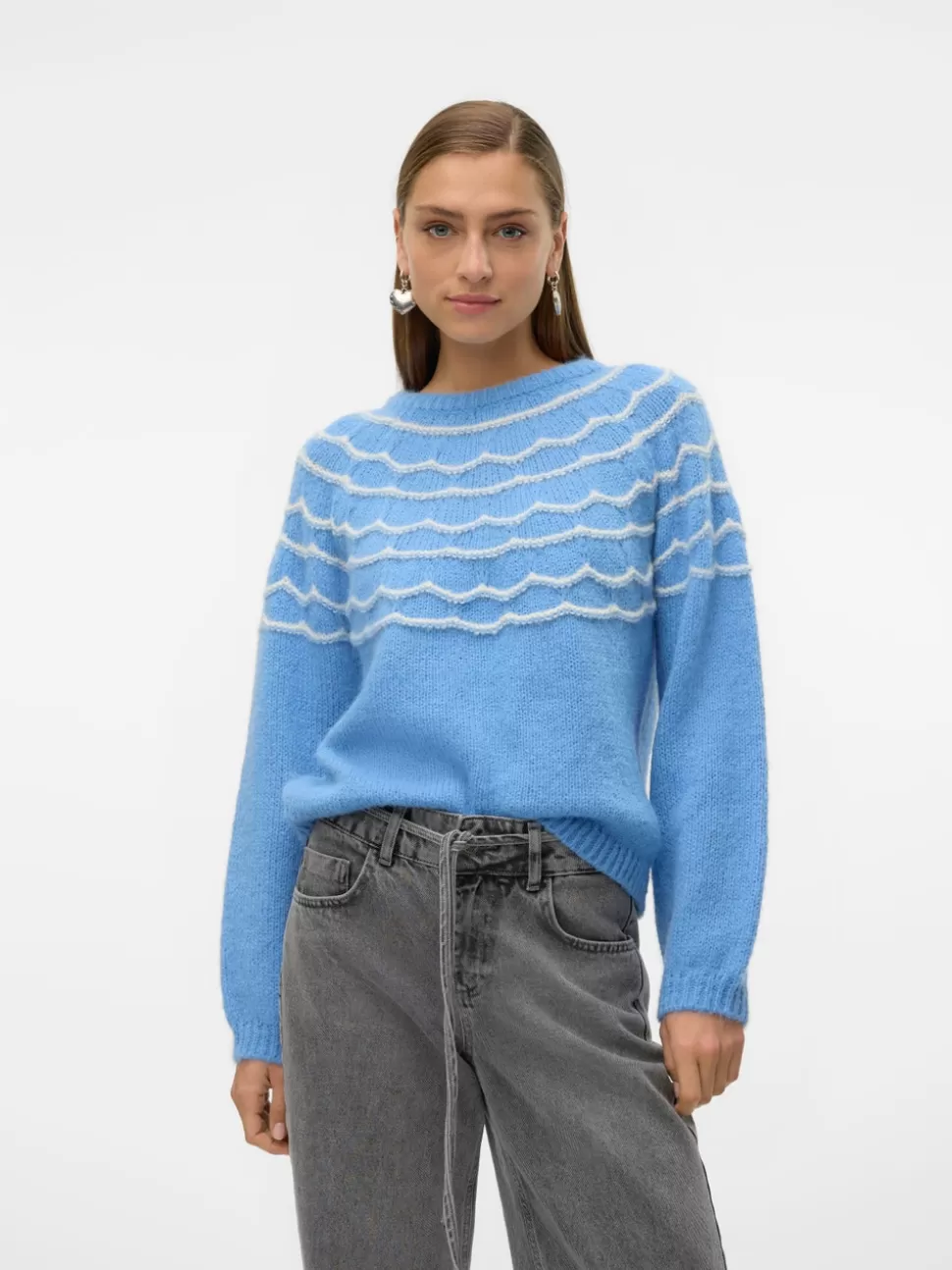 Stickat^VERO MODA VMCHARMAINE Pullover Allure