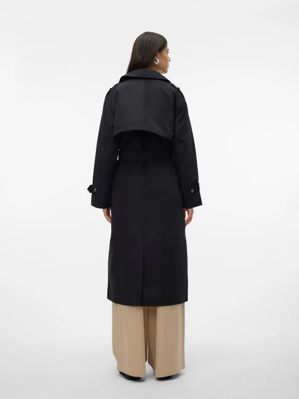 Jackor^VERO MODA VMCHLOE Trenchcoat Black