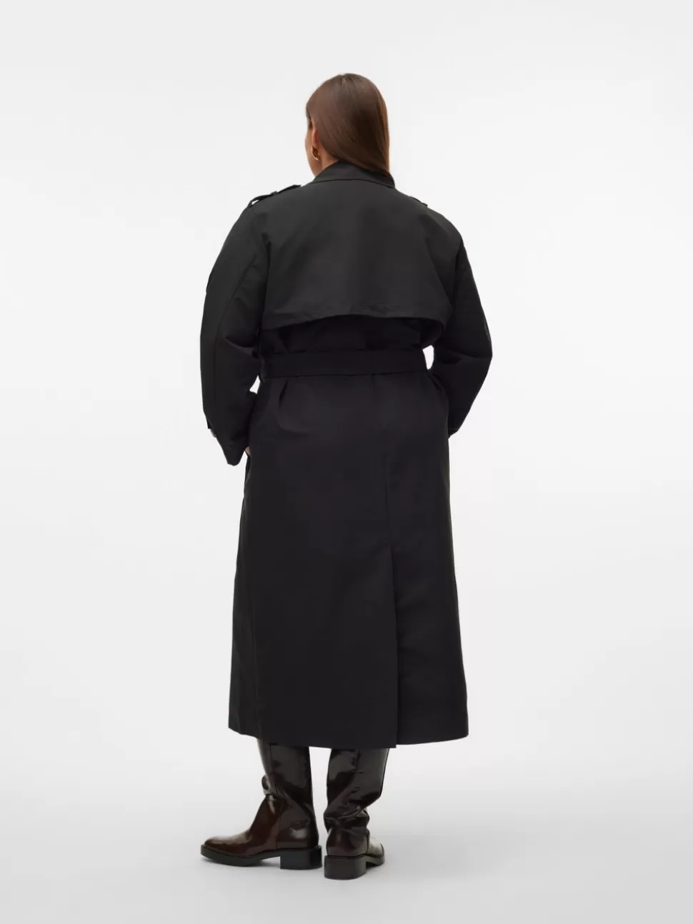 Jackor^VERO MODA VMCHLOE Trenchcoat Black