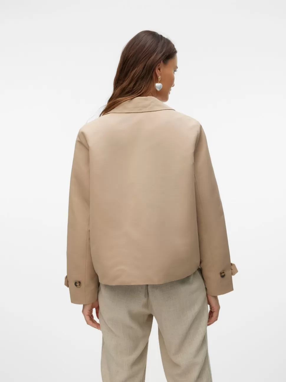 Jackor^VERO MODA VMCHLOEMIA Jacka Silver Mink