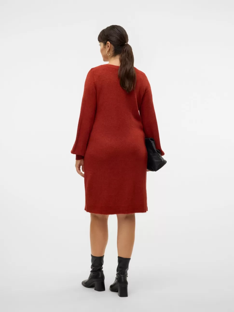 Klänningar^VERO MODA VMCLEFILE Kort Klänning Red Ochre