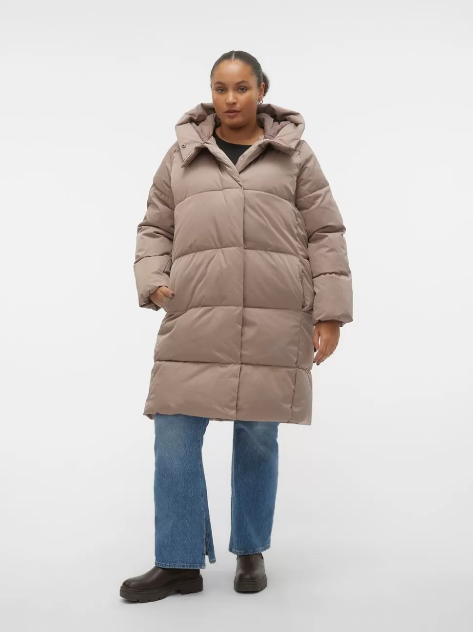 Jackor^VERO MODA VMCSTELLA Rock Taupe Gray
