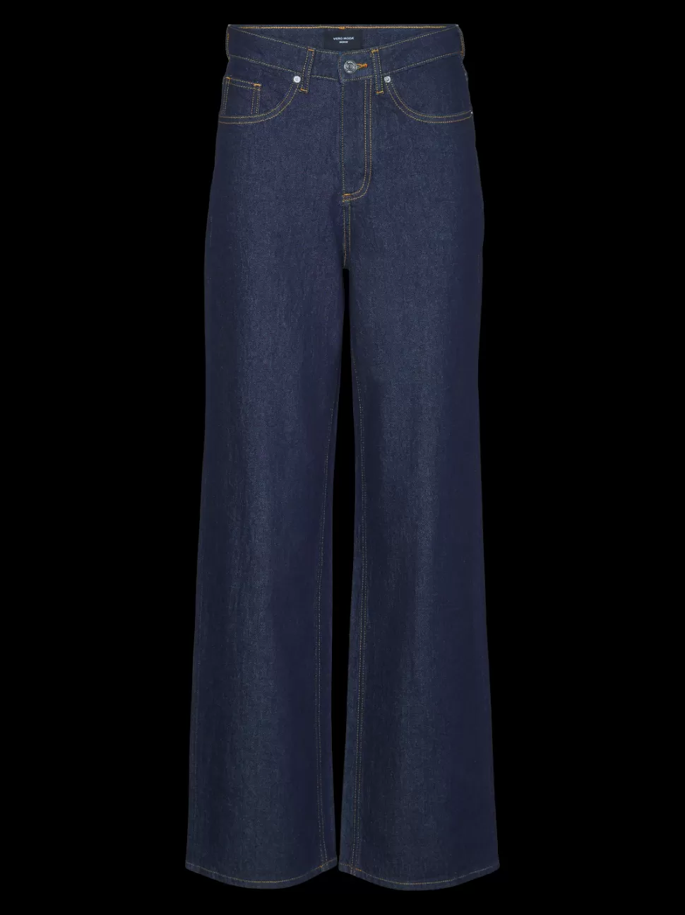 Jeans^VERO MODA VMCTESSA Hög Midja Vida Ben Jeans Dark Blue Denim