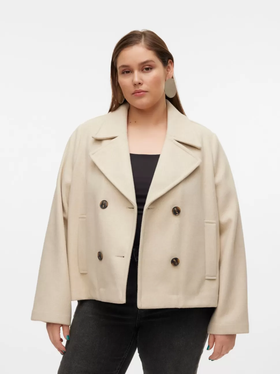 Jackor^VERO MODA VMCVINCEMIA Jacka Oatmeal